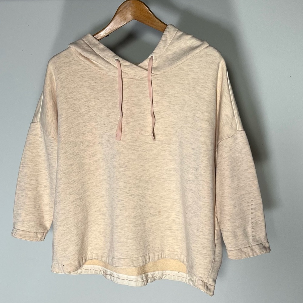 Club Nomade Hoodie in Rose/White